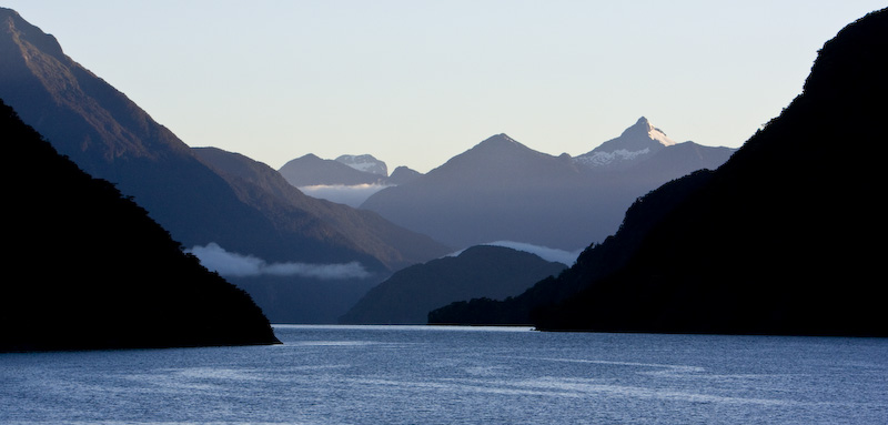 Mountains Above Doubtful Sound